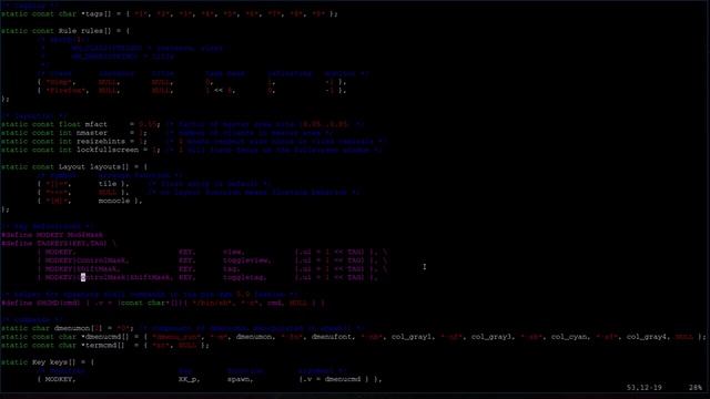 Void Linux DWM