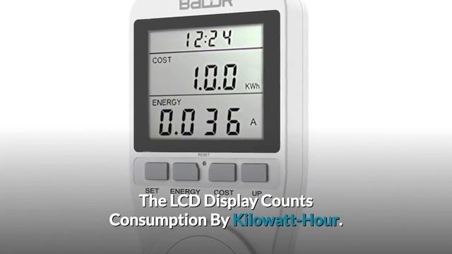 Power Meter - How To save On Your Power Bills With A Baldr Power Meter