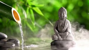 Bamboo Water Fountain | Flute Music | Positive Energy | Healing Music | Meditation | Zen | Buddha |