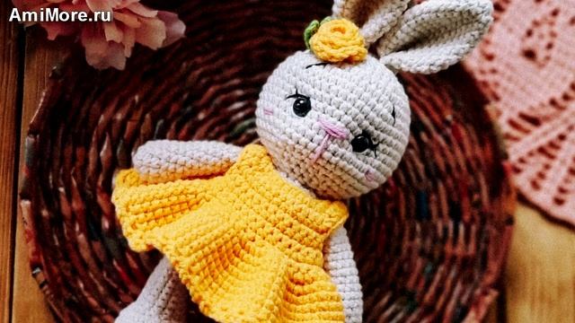 Амигуруми: схема Зайки. Игрушки вязаные крючком.