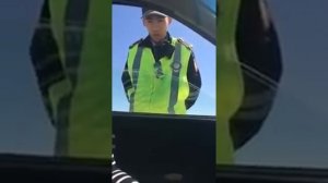 ГАИ остановил учебную машину Жанаозен