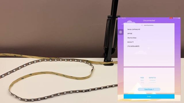 SP110E - Bluetooth üzerinden Adreslenebilir (ARGB) led kontrolü смотреть онлайн