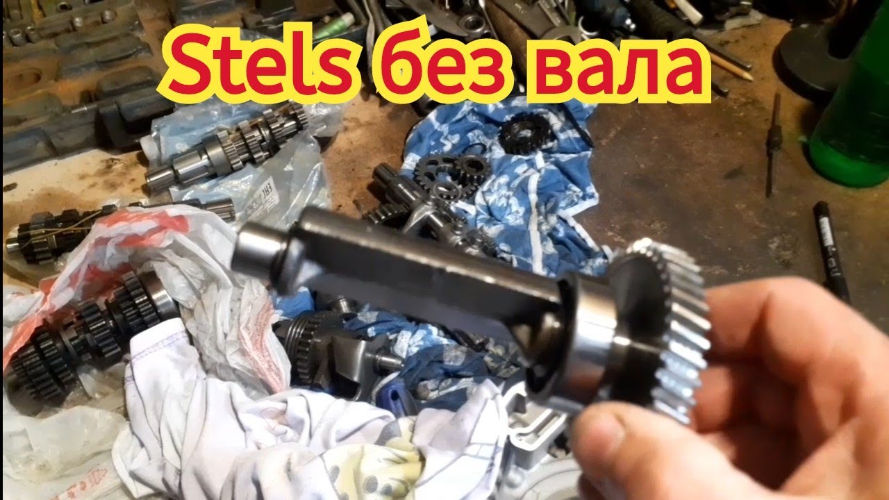 Удаление балансирного вала, на мотоцикле Stels Delta 200.