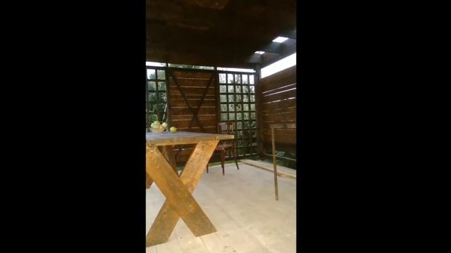 Gazebo with your own hands. Беседка своими руками. смотреть онлайн