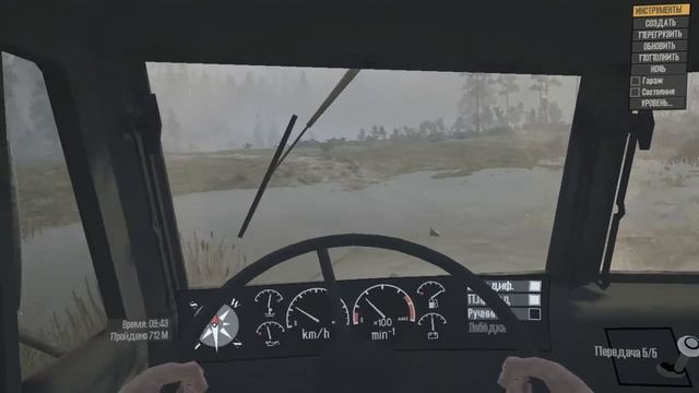 Spin tires MudRunner Полигон Краз,Полуторка смотреть онлайн