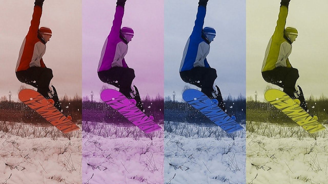 Суровый воронежский сноубординг