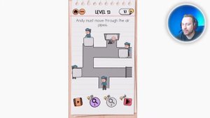 Как пройти Brain Test 2 Побег из тюрьмы 13 уровень