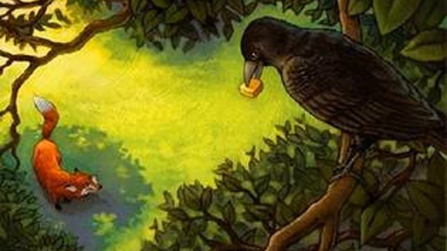 Эзоп «Ворон и лисица» смотреть онлайн