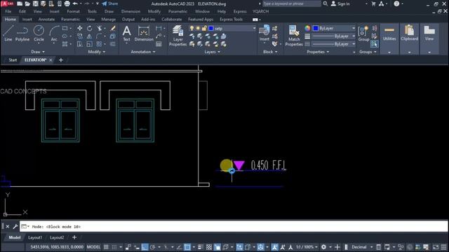 Design Elevation 10x Faster AutoCAD I 2nd Series I Best Tutorial смотреть онлайн