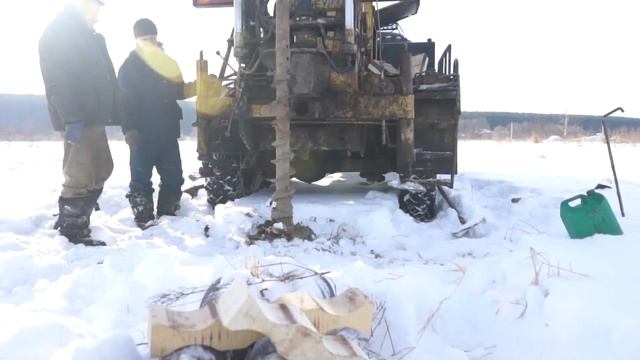 Бурение скважин для электрохим. защиты подземных газопроводов