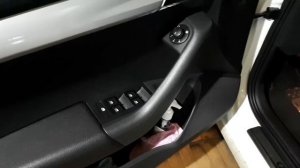 Skoda Octavia a7 хром накладки на дверную карту