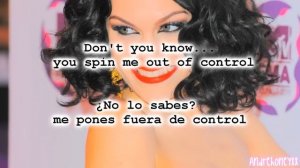 Domino - Jessie J  (Lyrics On Screen) Español / Inglés HD