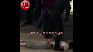 Чеченцев задерживают жестко с применением силы
