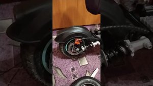 Accesstyle storm 50s. поменял заднию покрышку.