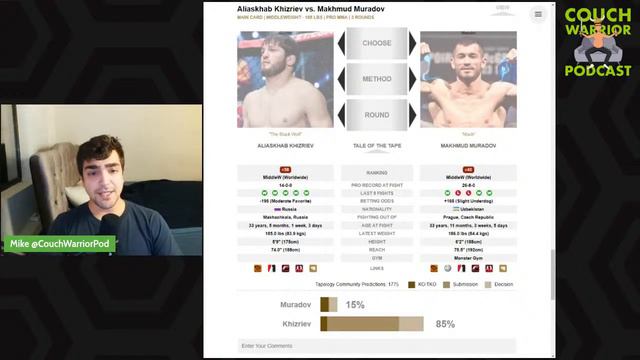 UFC Vegas 85 - Breakdowns, Predictions & Analysis - The Couch Warrior Podcast Episode 86