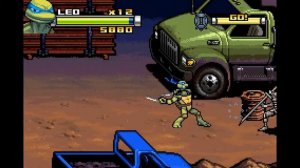 Teenage Mutant Ninja Turtles 2007 The Video Game (GBA) - All Turtles Gameplay