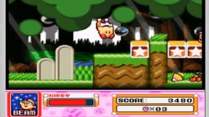 Kirby Super Star 1996 SNES Hall Laboratory retrogame играем в классическую ретроигру про Кирби