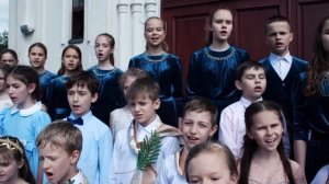 Хоровая студия «Ключ» - «Ангел милый, белокрылый…»