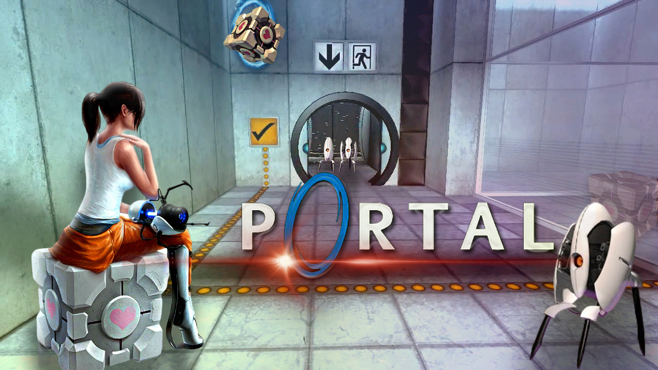 Обезвредила всех роботов.▶️Полное прохождение игры Portal