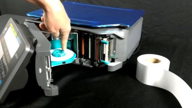 DIGI SM 120 LL Linerless scale label replacement. смотреть онлайн