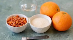 Компот из облепихи и апельсина