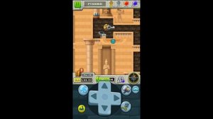 Diamond Quest: Don't Rush! Pyramid. Stage 6. Walkthrough with all Gems.