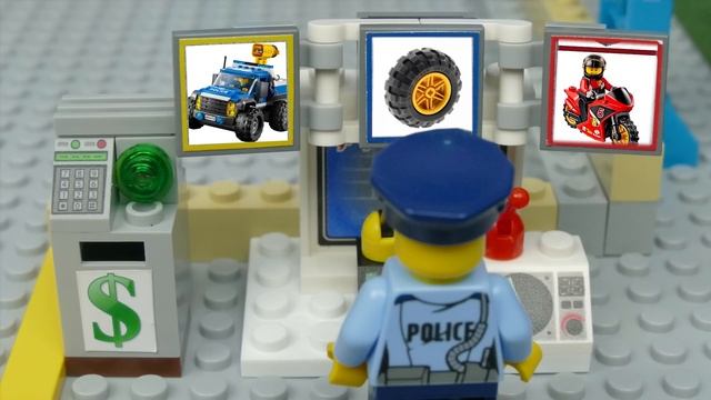 Lego Crane, Excavator and Bulldozer смотреть онлайн