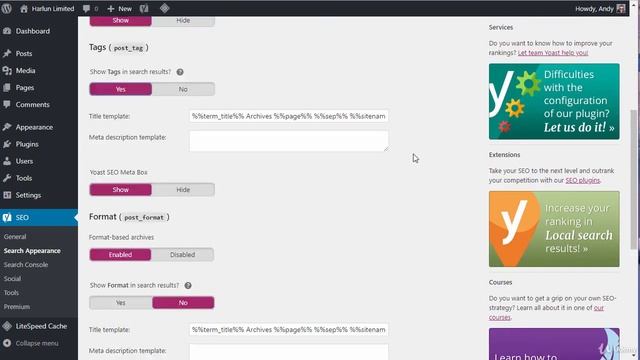 Setting up Yoast SEO смотреть онлайн