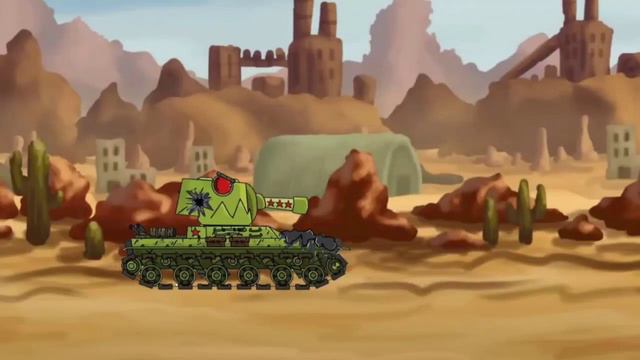 Evolution of kv-4 vs kv-40 vs kv-44 vs kv-444 — cartoons about tanks смотреть онлайн