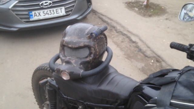 Инструктаж второго номера | Мотоцикл Урал ИМЗ 8.103.10 | Покатушки Caferacer