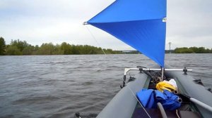 Парус для надувных и каркасных байдарок