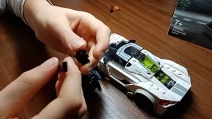 Это самая крутая спортивная тачка Koenigsegg от Lego speed champions