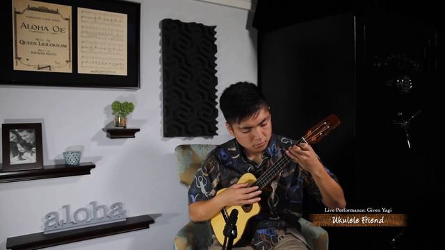 Given Yagi and Custom LFDM Tenor Ukulele. - (UKULELE FRIEND: Live Performance) смотреть онлайн