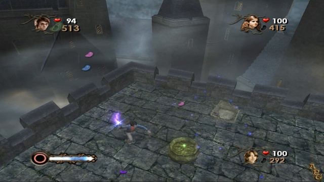 Гарри Поттер и Кубок огня прохождение на геймпаде PS2-версия часть 3 Испытание Грюма смотреть онлайн