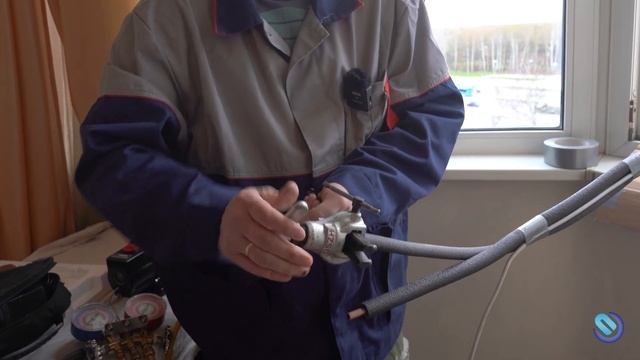 Установка кондиционера в квартире