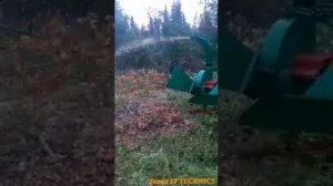 Самозатягивание веток у Измельчителя веток на тракторе мтз 82.1