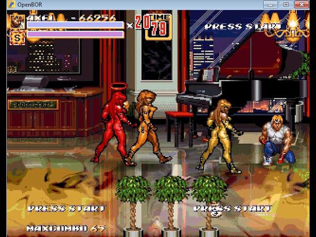 Street of Rage XXX [OpenBoR] - Director's cut F - real-time playthrough