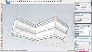 Сглаживание граней в SketchUp