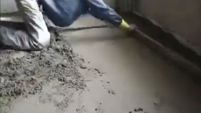 Как сделать полусухую стяжку пола своими руками