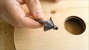 Изготовление круглой детали из фанеры с большим отверстием