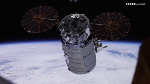 Отстыковка грузового корабля Cygnus от МКС