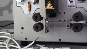 Станок для мерной резки провода SWT508-JE2 (часть 2)