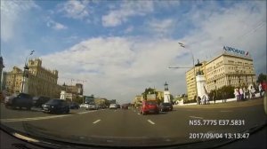 Driving in Moscow agglomeration: Текстильщики - Красногорск 04/09/2017 (timelapse 4x)