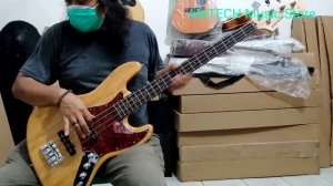 SARINTEN JAZZ BASS 4 NATURAL ROSEWOOD