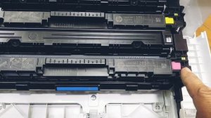 How to Replace Toner Cartridge on HP color LaserJet Printer Pro M254dw