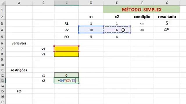 Pesquisa Operacional - Simplex no Excel смотреть онлайн