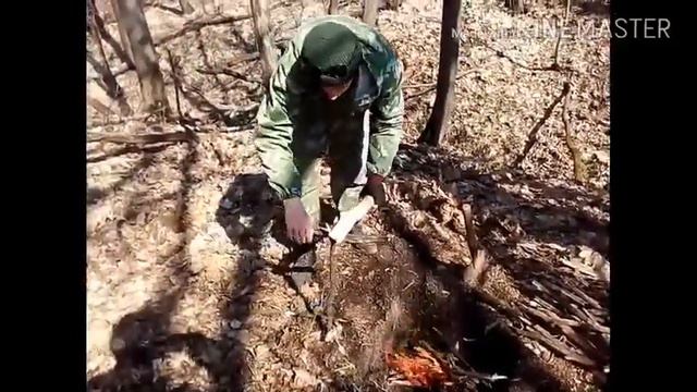 Весенний поход. Нашли старую землянку!