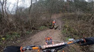 Эндуро поохват на KTM 250 SXF (клип)