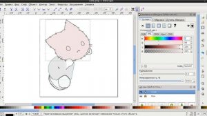 Обводка и раскрашивание в Inkscape