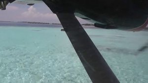 Мальдивы полёт на гидросамолете
